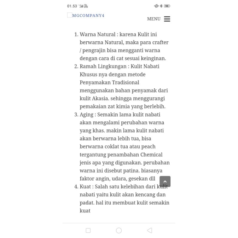 dompet kartu mini kulit sapi vegtan