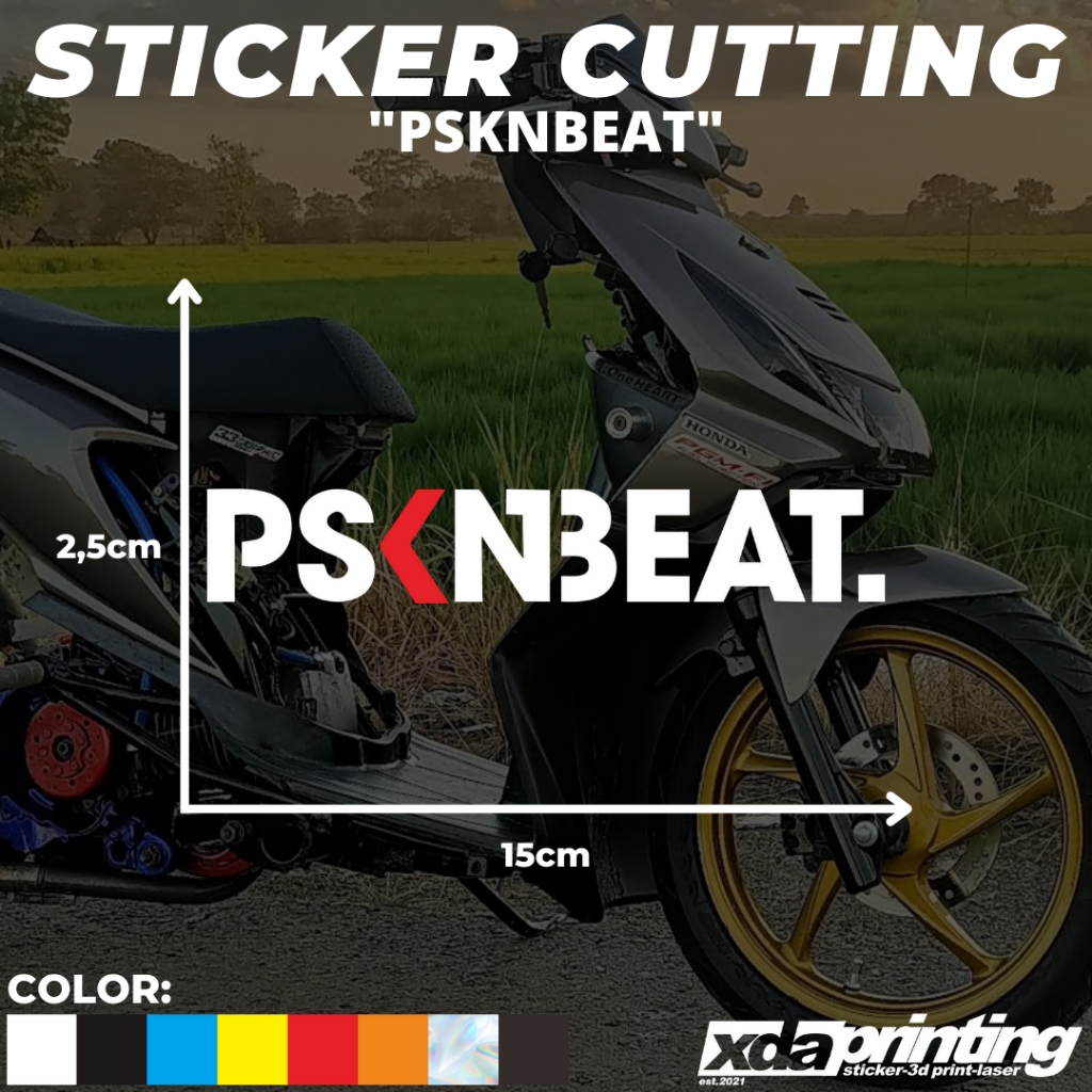 

STIKER/STICKER CUTTING PSKNBEAT. PASUKAN HONDA BEAT