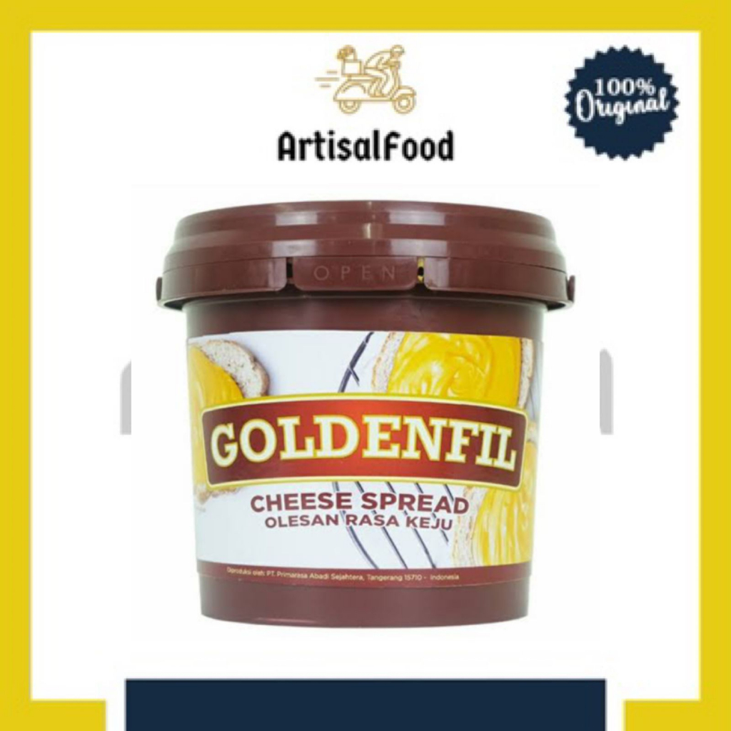 

selai GOLDENFIL CHEESE SPREAD 1KG PAIL ORI