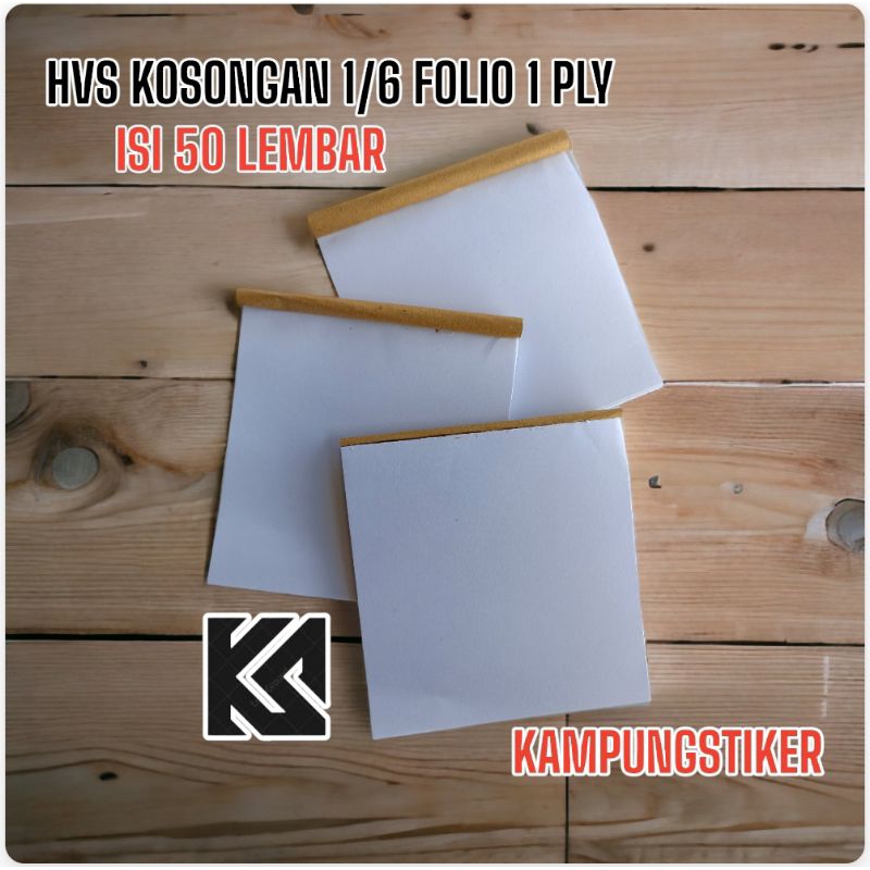 

Memo Pad 1 Ply 1/6 Folio - Siap Kirim