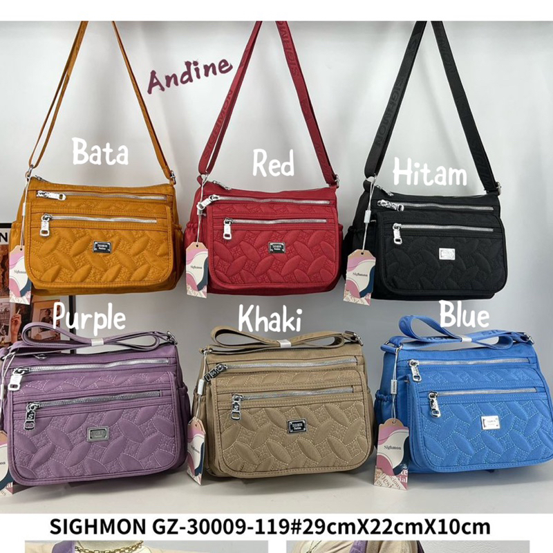 GZ30009-119 TAS SELEMPANG WANITA IMPORT SIGHMON