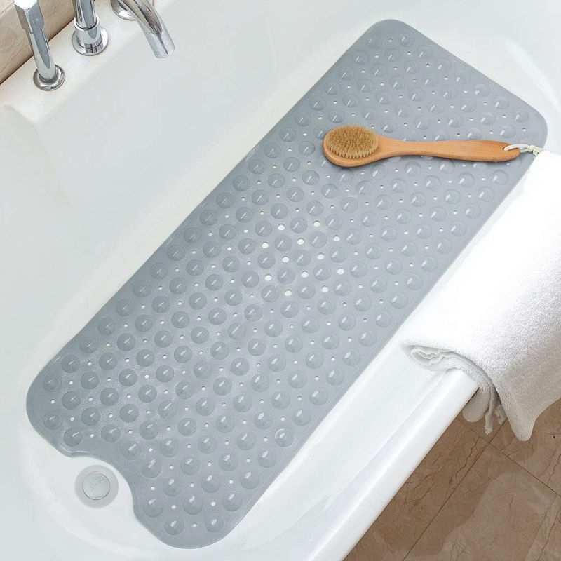 40x100cm Bathroom Mat Anti Slip Bathtub Mat Mat Keset Kamar Mandi Dengan Cangkir Hisap