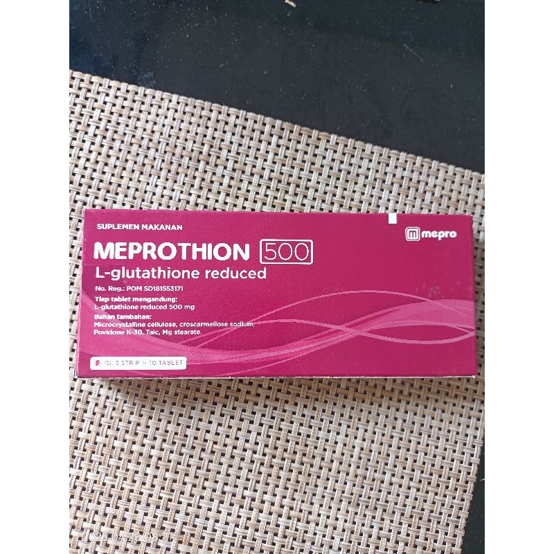 Meprotion L-glutathione 500mg