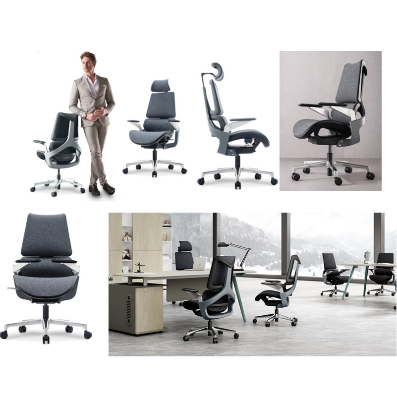 NOBLE Kursi Kerja Ergonomis Kantor Ergonomic Working Chair 6D Armrest