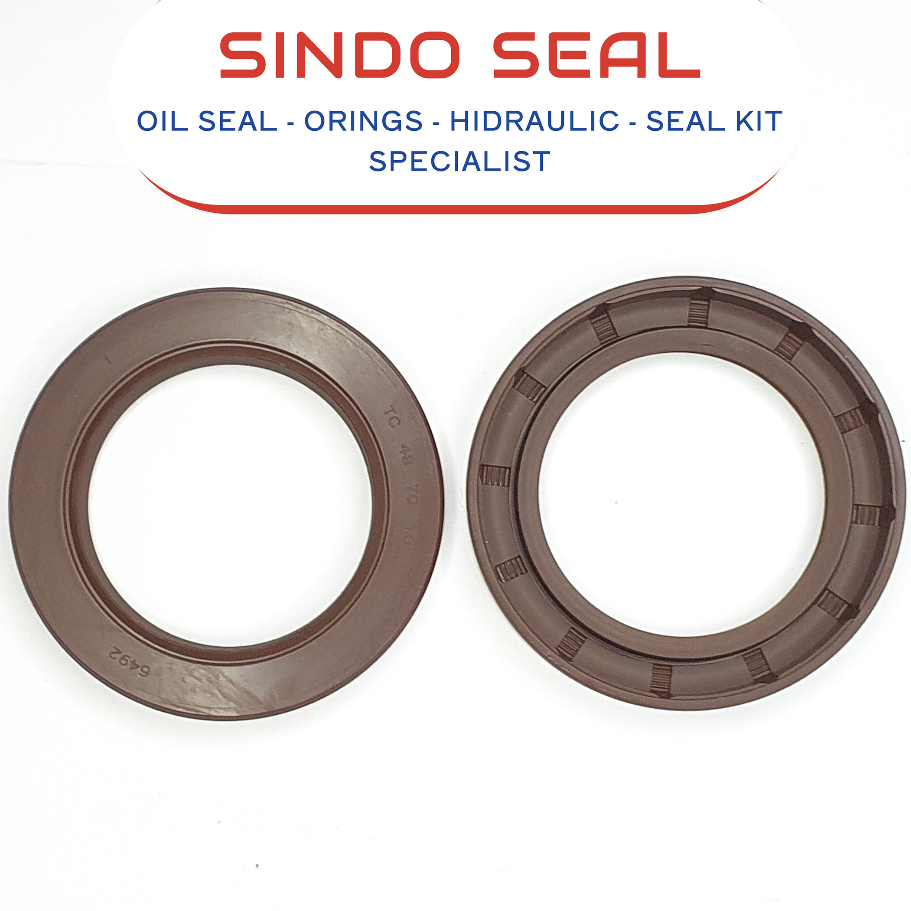 OIL SEAL TC 35 50 10 35*50*10 35X50X10 FKM TAHAN PANAS