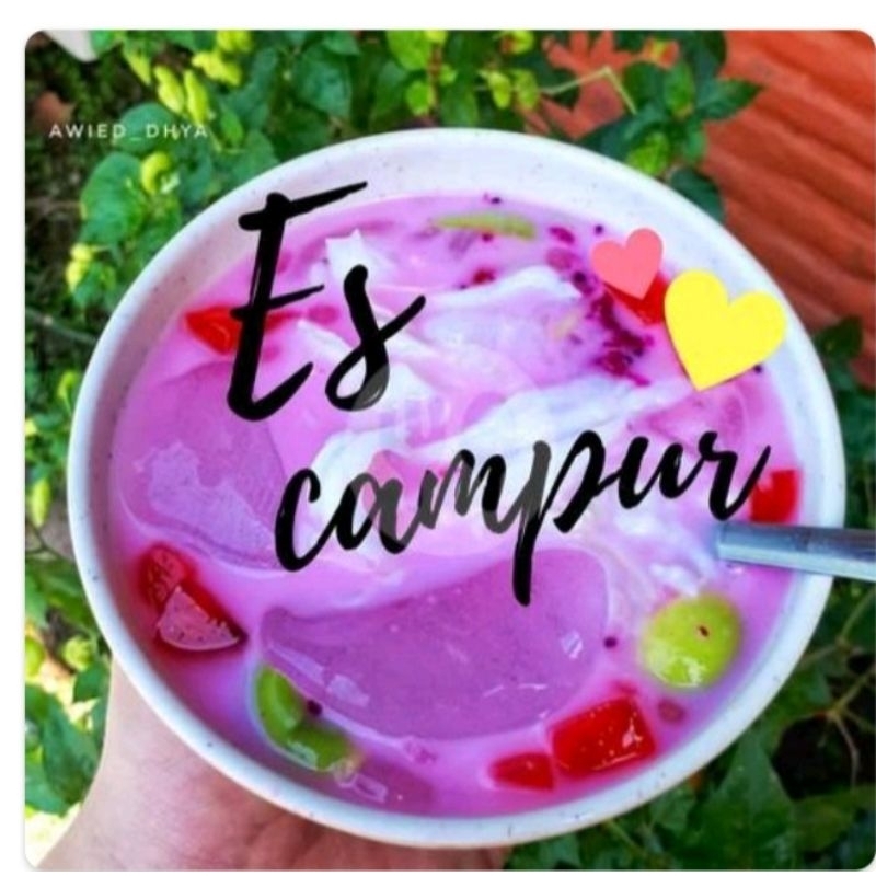 

SOUP BUAH atau es buah