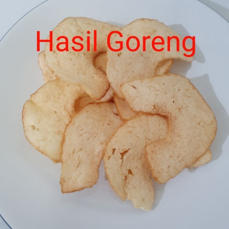 Kerupuk Pipih Mentah (250 gr)