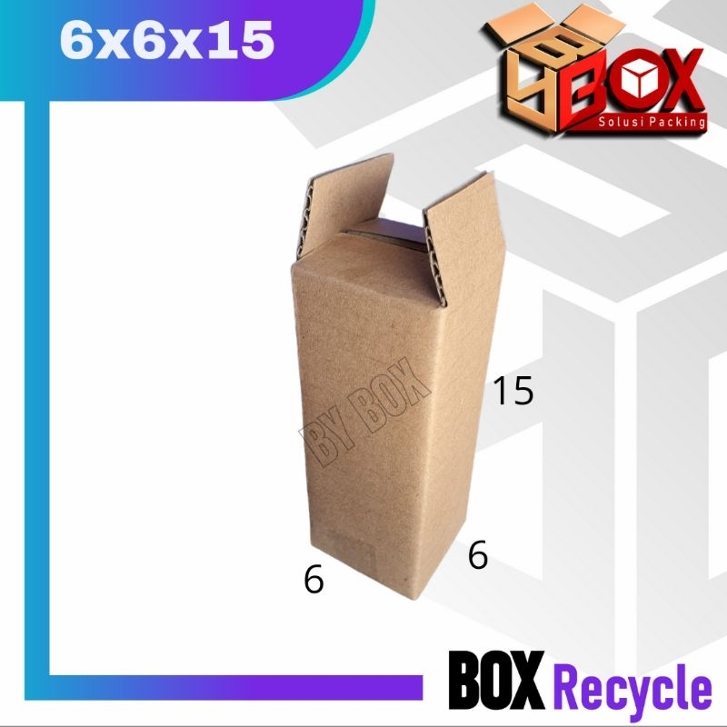 

kardus botol kosmetik 6x6x15/kardus murah/kardus online shop