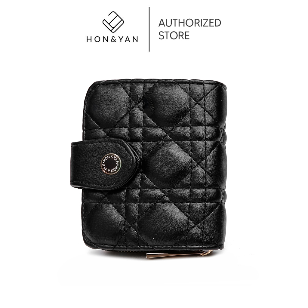 HON&YAN-Dompet Kecil Wanita Import Mini Kartu Branded Lucu Simpel - Orimoza Short Wallet
