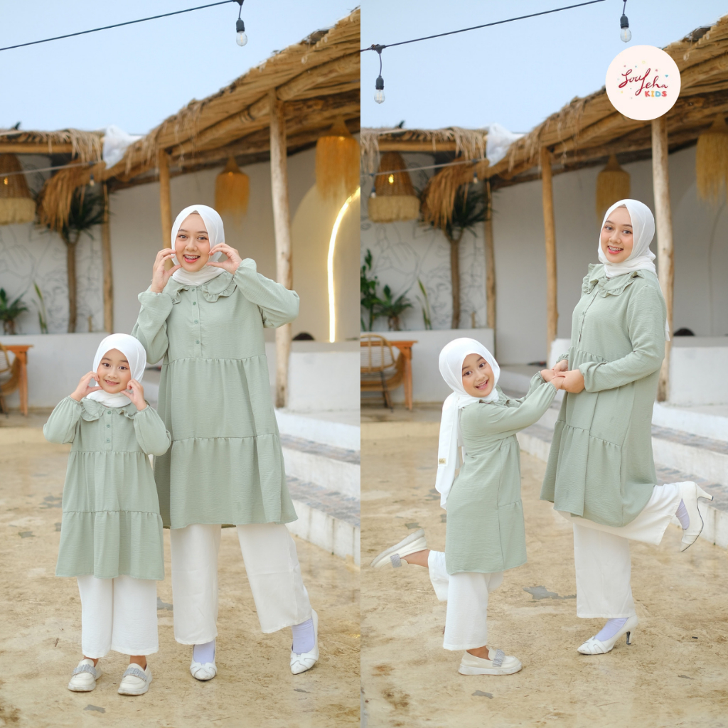 Soulleha Tunik Crinkle Airflow Premium LD 110-120