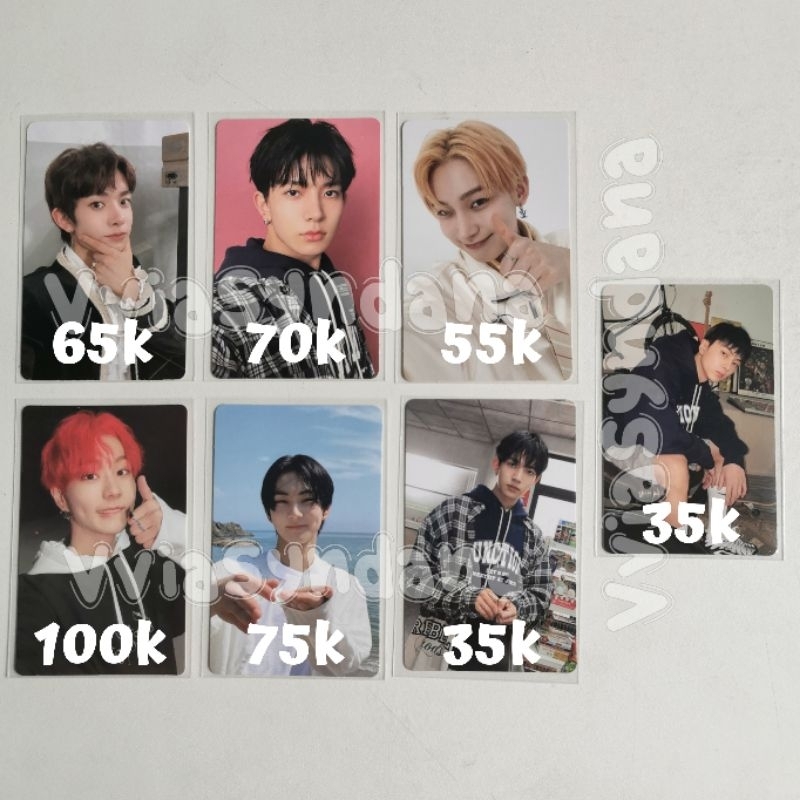 PC PHOTOCARD OFFICIAL ENHYPEN JUNGWON HEESEUNG SUNOO JAY CONCEPT SELCA MANIFESTO REG J REG M ENGENE 