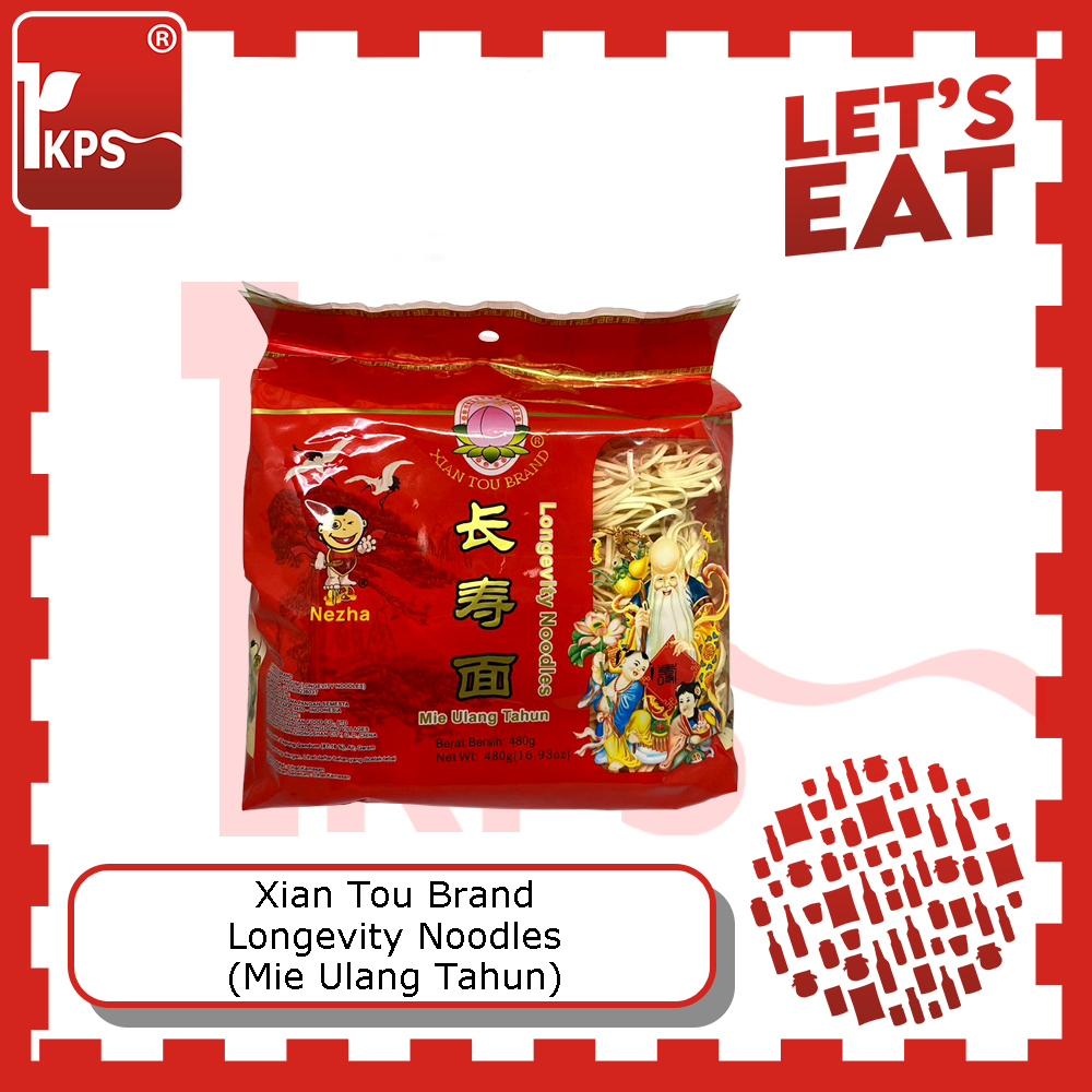 

Longevity Noodles / Mie Ulang Tahun / MIe Panjang Umur "Xian Tou Brand" / MIe Ultah / MIe Panjang Usia