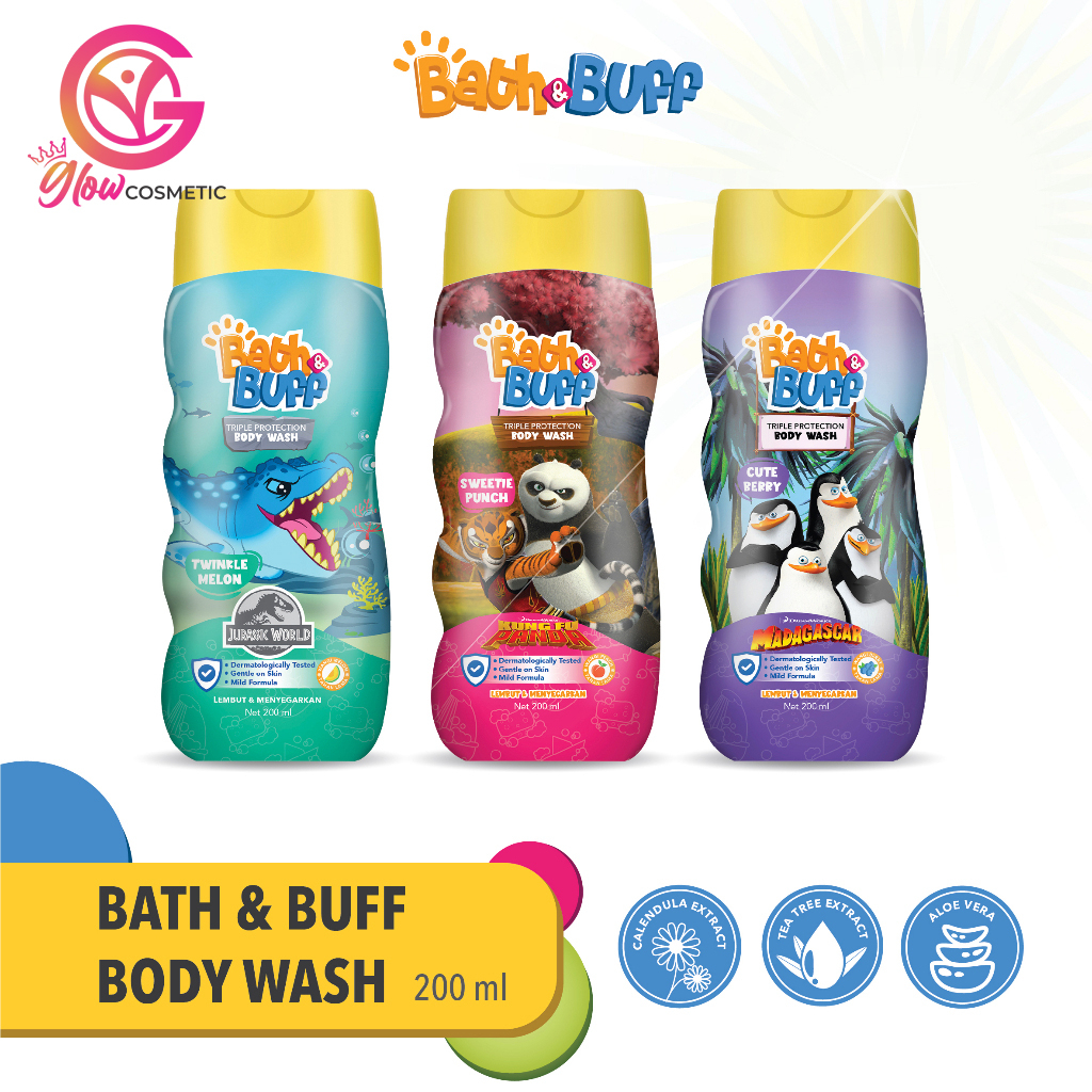 BATH &amp; BUFF BODY WASH 200ML