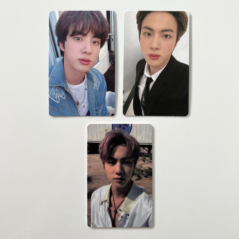 BTS Memories Of 2020 DVD 2021 Digital Code PC Photocard Photo Card Jin Kim Seokjin Official Ori
