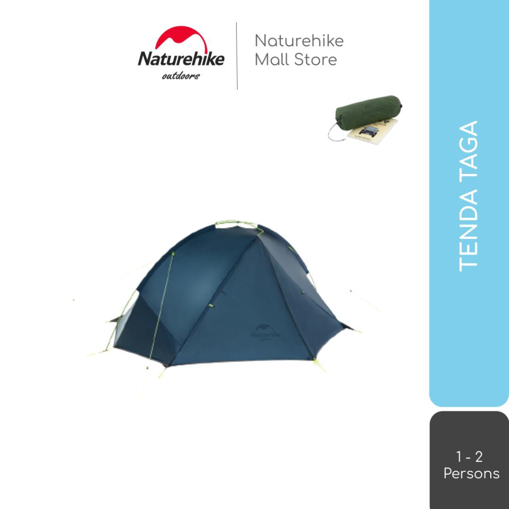 TENDA TAGA 2P / 2 ORANG ULTRALIGHT CAMPING NATUREHIKE NH17T180-J