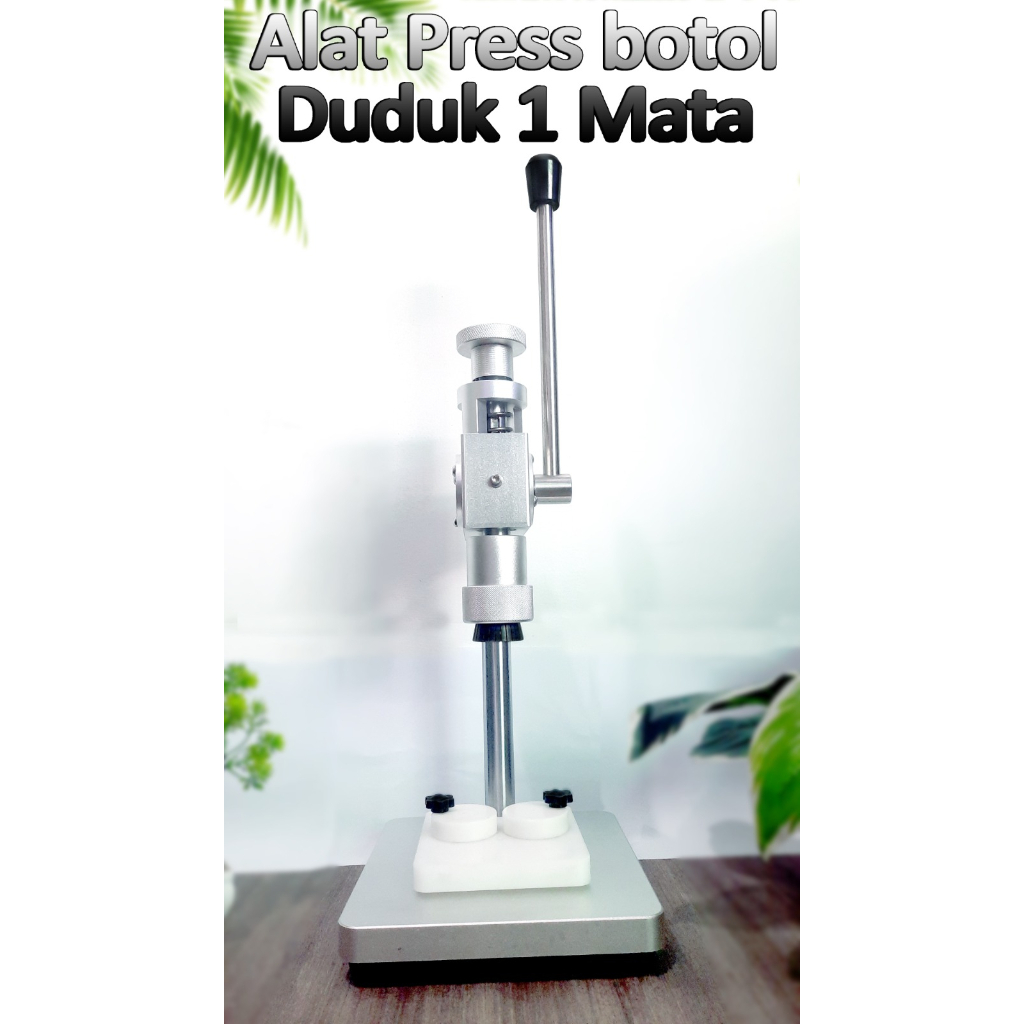 Alat Press duduk 1 mata/Alat Parfum/Alat presan botol 15mm/Praktis
