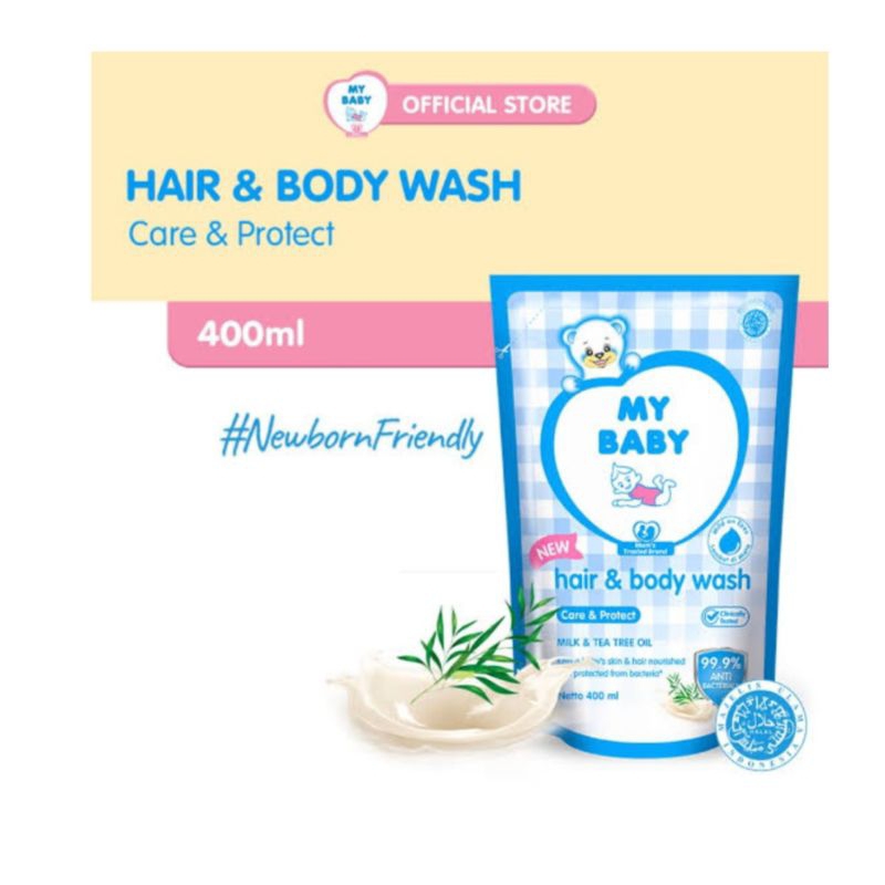 My baby hair&amp;body care and protect 200ml,400ml
