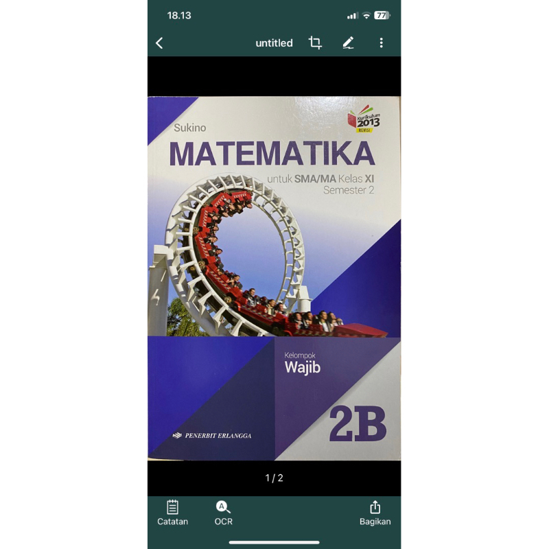 

Buku Matematika Kelas 11 Semester 2 (Kelompok wajib)