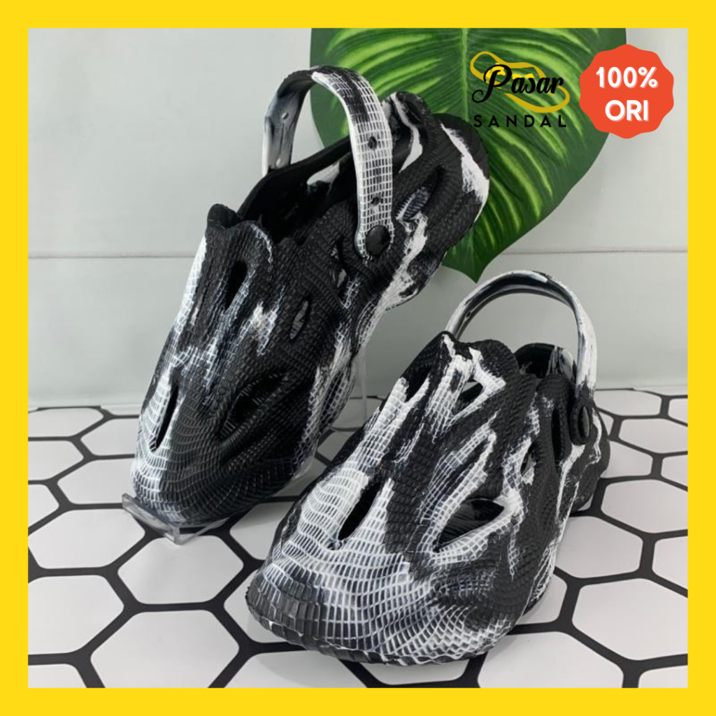 Sandal Vhagar Baim Pria Clogs Kodok 981 Loreng / Sendal Baim Pria Dewasa Dragon Screamer Vhagar
