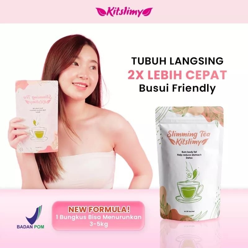 

Kitslimy Slimming Tea | Teh Pelangsing Herbal Aman Untuk Busui By Kitslimy BPOM