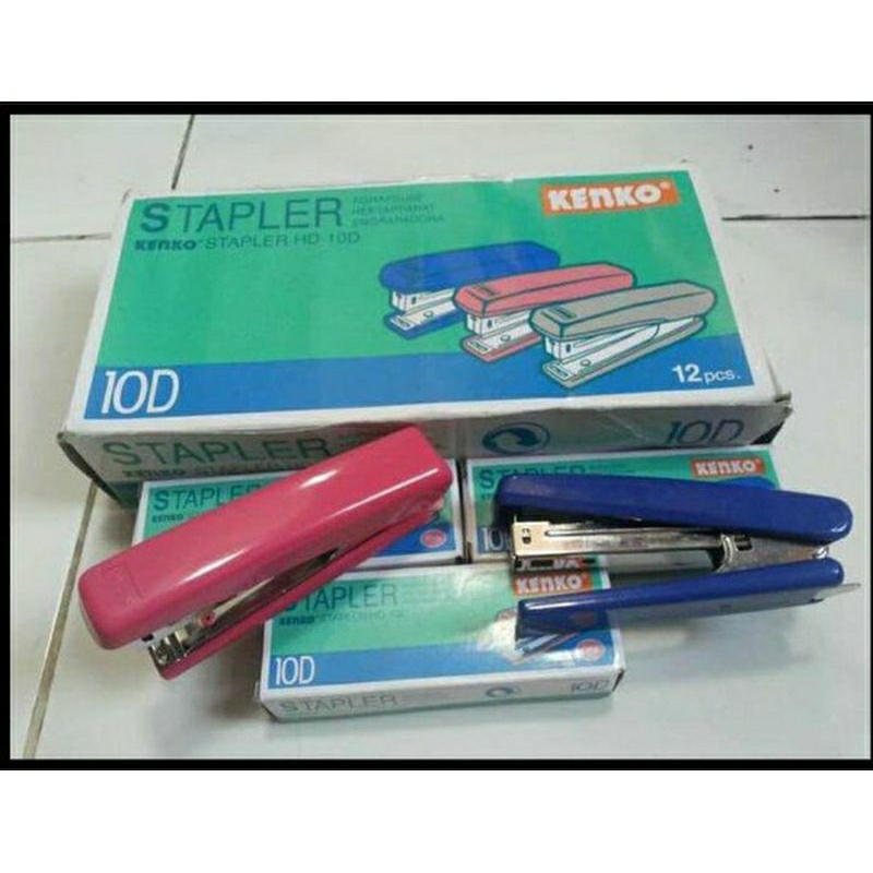 

STAPLER KENKO 10D BIRU/PINK/GREY