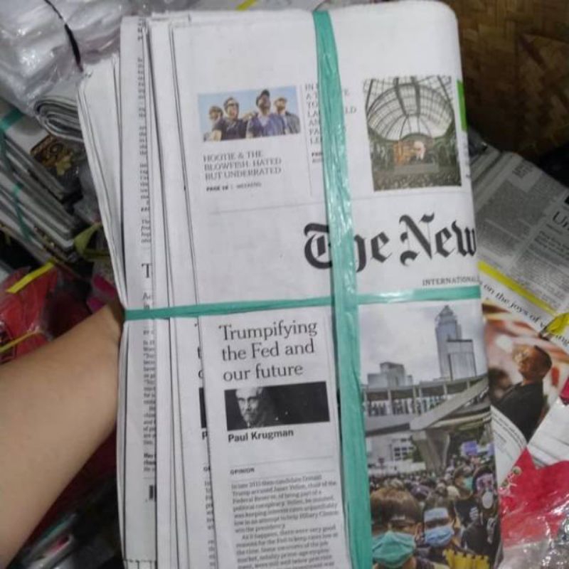 

Koran bekas campur untuk pengepack an atau pembungkusan dan Lainya