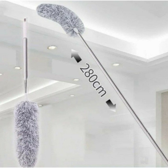 KEMOCENG Alat PEMBERSIH serba guna DEBU RUMAH lemari jendela Tiang Atap Langit Rumah dari Debu dan Sarang Laba laba mobil home car duster cleaner MICROFIBER MULTIFUNGSI Kemoceng Microfiber Tongkat Flexible Telescopic Duster multifunction