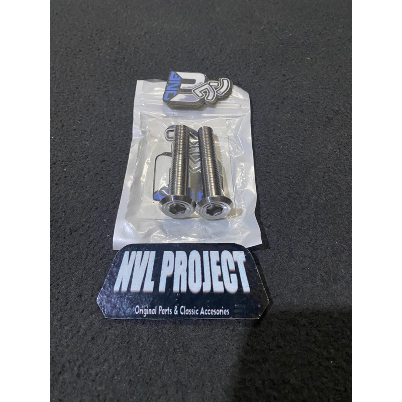 Baut kaliper L stainless stenlis m10x60