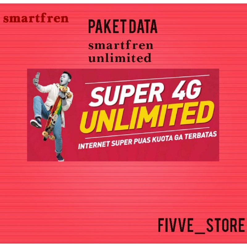 PAKET DATA SMARTFREN UNLIMITED harian dan bulanan