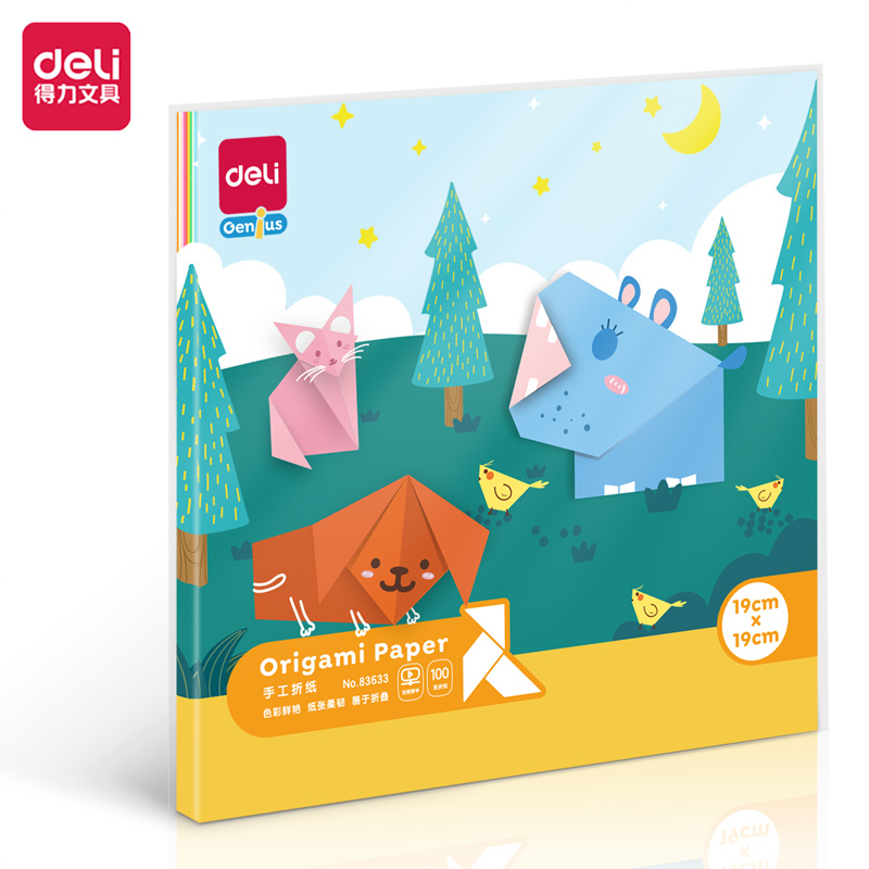 

Kertas Lipat | Origami Deli 19x19 cm (100 lembar)