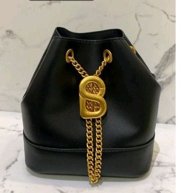 Buttonscarves Myra bag black large New