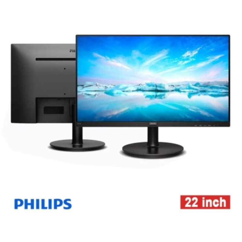 MONITOR LED PHILIPS 22 inch 221V8LB 22" 100Hz