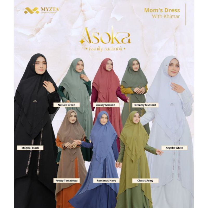 Asoka by myzta gamis mom