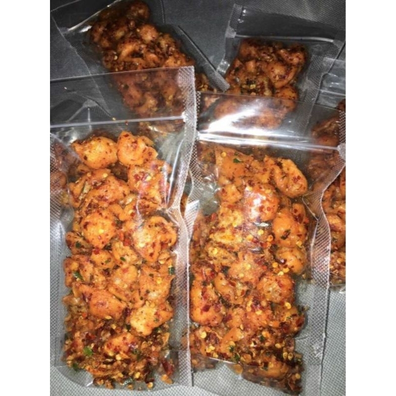 

kerupuk seblak kering pedas Bantat daun jeruk 100gram