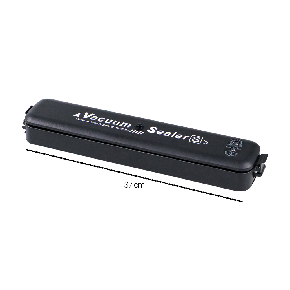 Vacuum Sealer Elektrik Plastik Pembungkus Makanan 240V 80W - Black