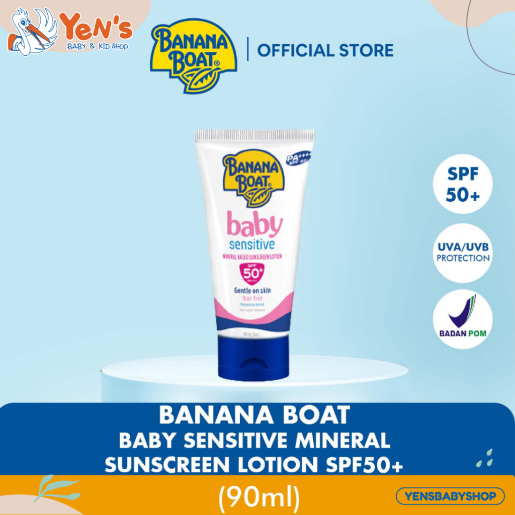 Banana Boat Baby Sunscreen Lotion Spf 50+ 90ml