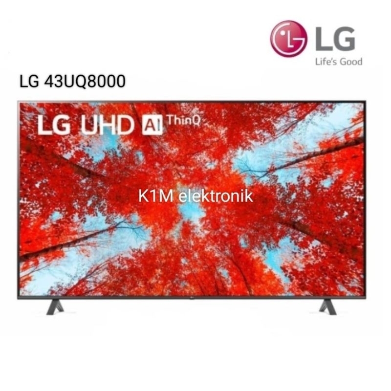 Led LG 43 inch Smart tv 4K UHD TV Digital tv 43UQ8000PSC 43UQ8000