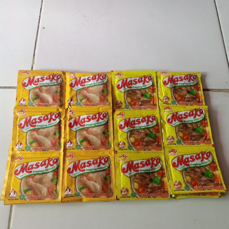 Masako penyedap masakan 2 variant (24 sachet)