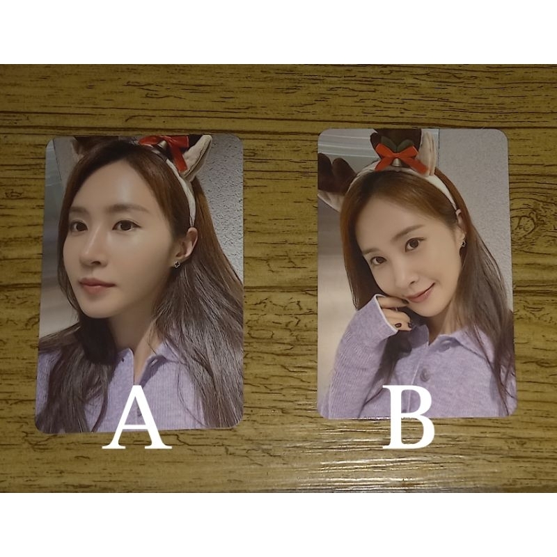 SM Random pack Pink Christmas SNSD OHGG Yuri Kwon Yuri