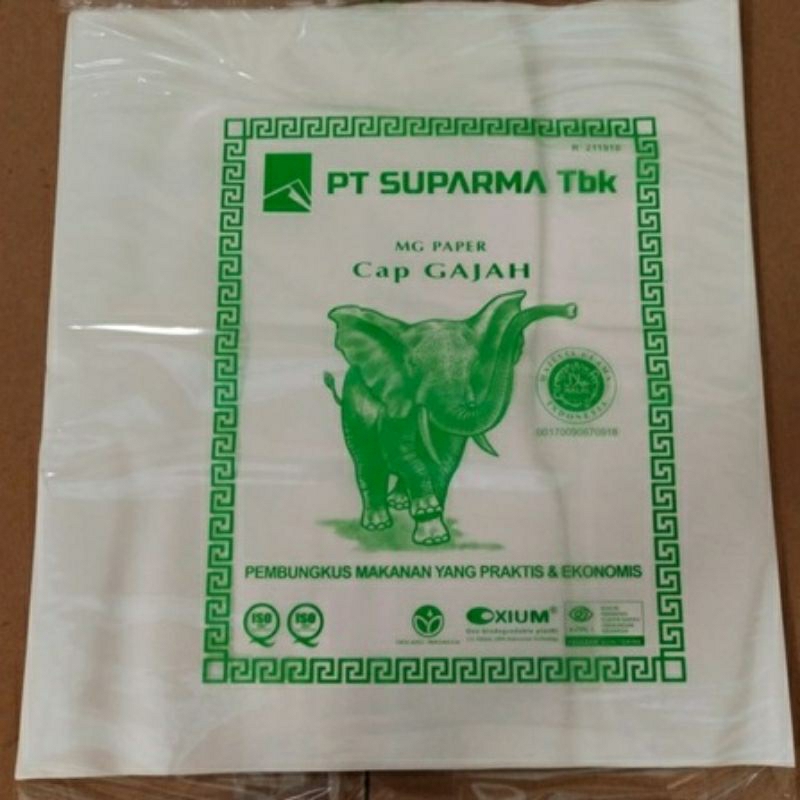 KERTAS NASI / KERTAS PUTIH KFC / BURGER / KERTAS PEMBUNGKUS NASI