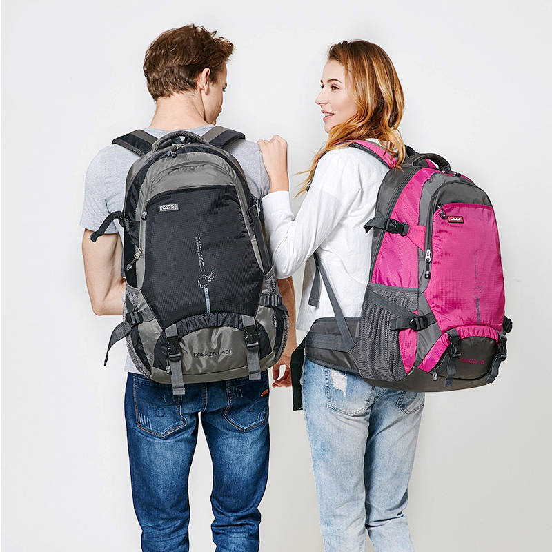 COD Highland Tas Ransel Pria Backpack Cowok Original Tas Sekolah Tas Punggung Hiking Travel Bag Smart Multifungsi 45L Import TRG02