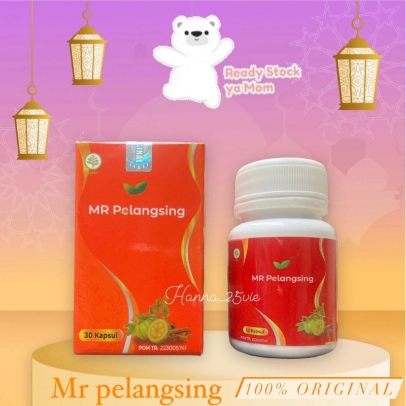 Mr original / pelangsing MR BPOM / pelangsing MR