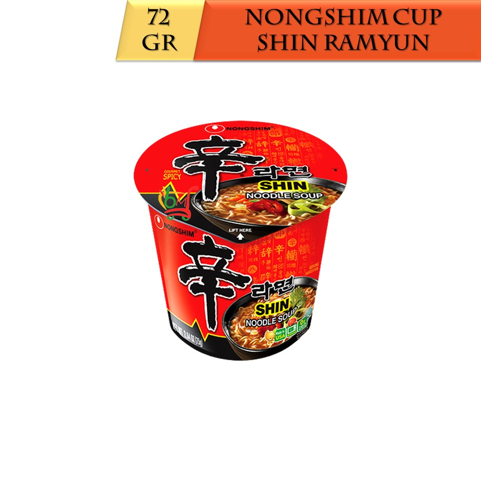 

Nongshim Cup Shin Ramyun Mie Instan Kuah Jamur Pedas ala Korea