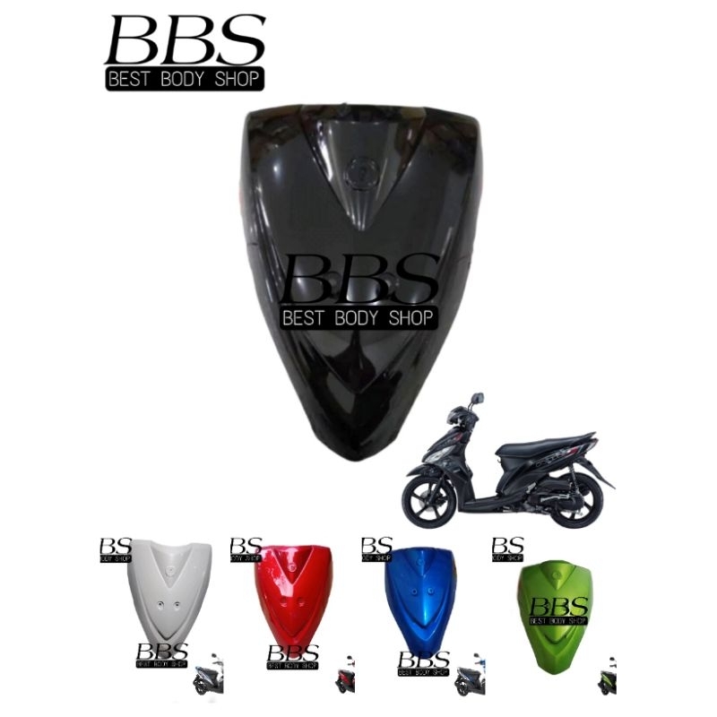 Cover Body Tameng Depan Yamaha Mio J / Bodi Dasi Depan Mio J Warna Hitam / Putih / Merah / Biru / Hi