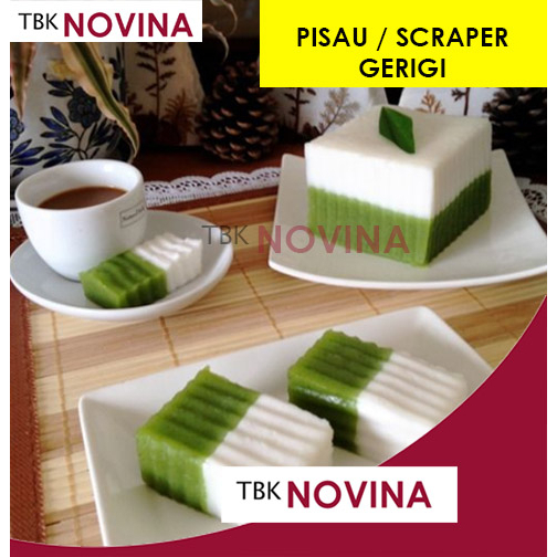 SCRAPER PISAU GERIGI STAINLESS