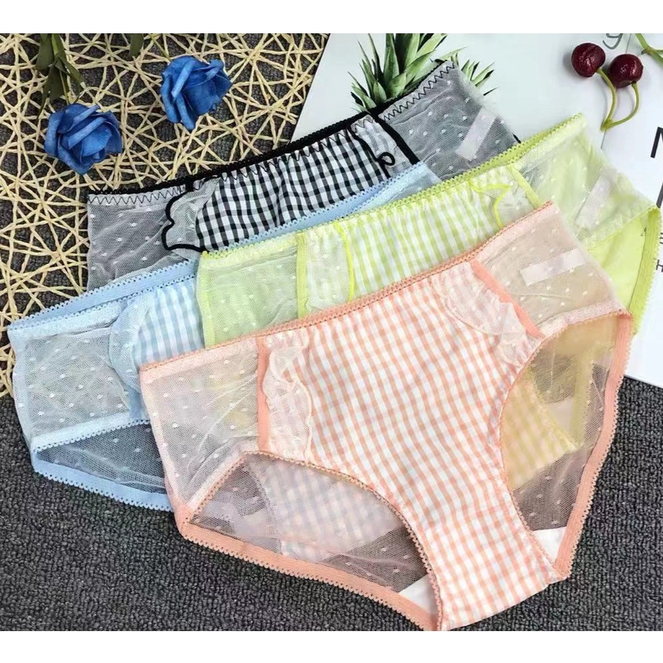 RANDOM Dikirim secara acak Dalam Wanita Dewasa Polos/Undies CD Cewek Celana Dalam Wanita Cewek Polos