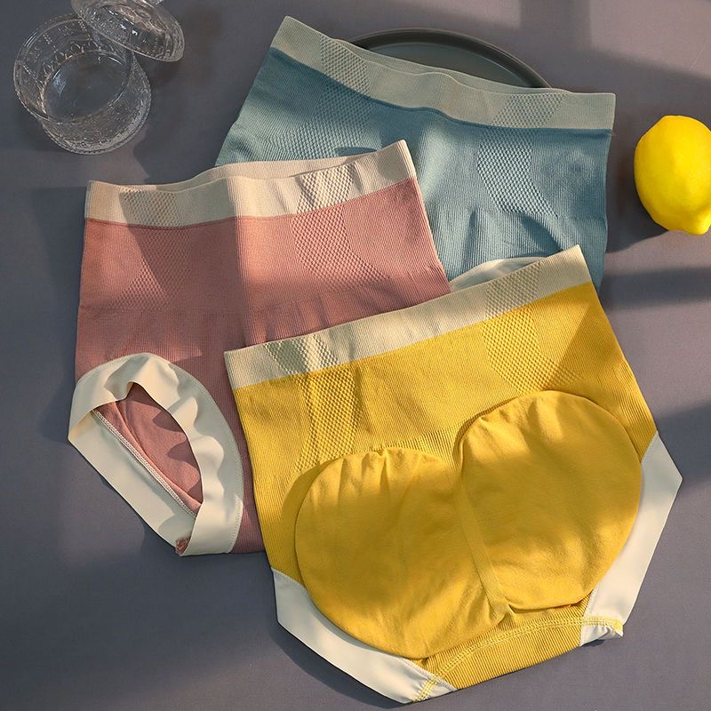 CD Celana Dalam Bahan Katun Murni TIDAK ADA Jejak, Nyaman Dan Bernapas ukuran besar Celana Underwear Wanita katun celana dalam 829