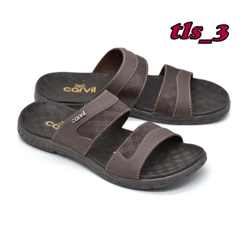 Sandal slop pria carvil alan derick 02 original sandal casual pria dewasa 38-44