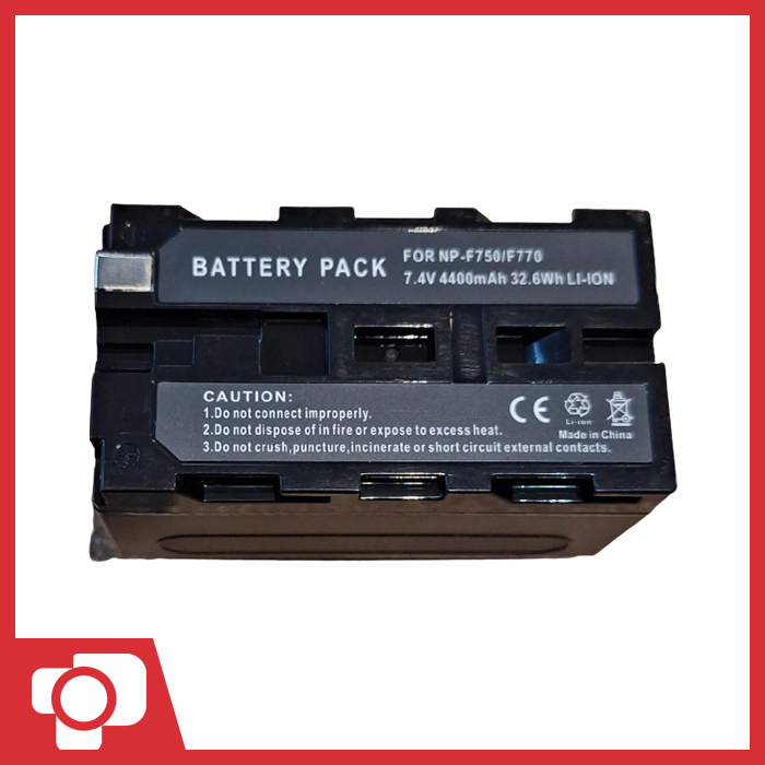 Digital BATTERY NP-F770 F750 4400mAh for Camcorder