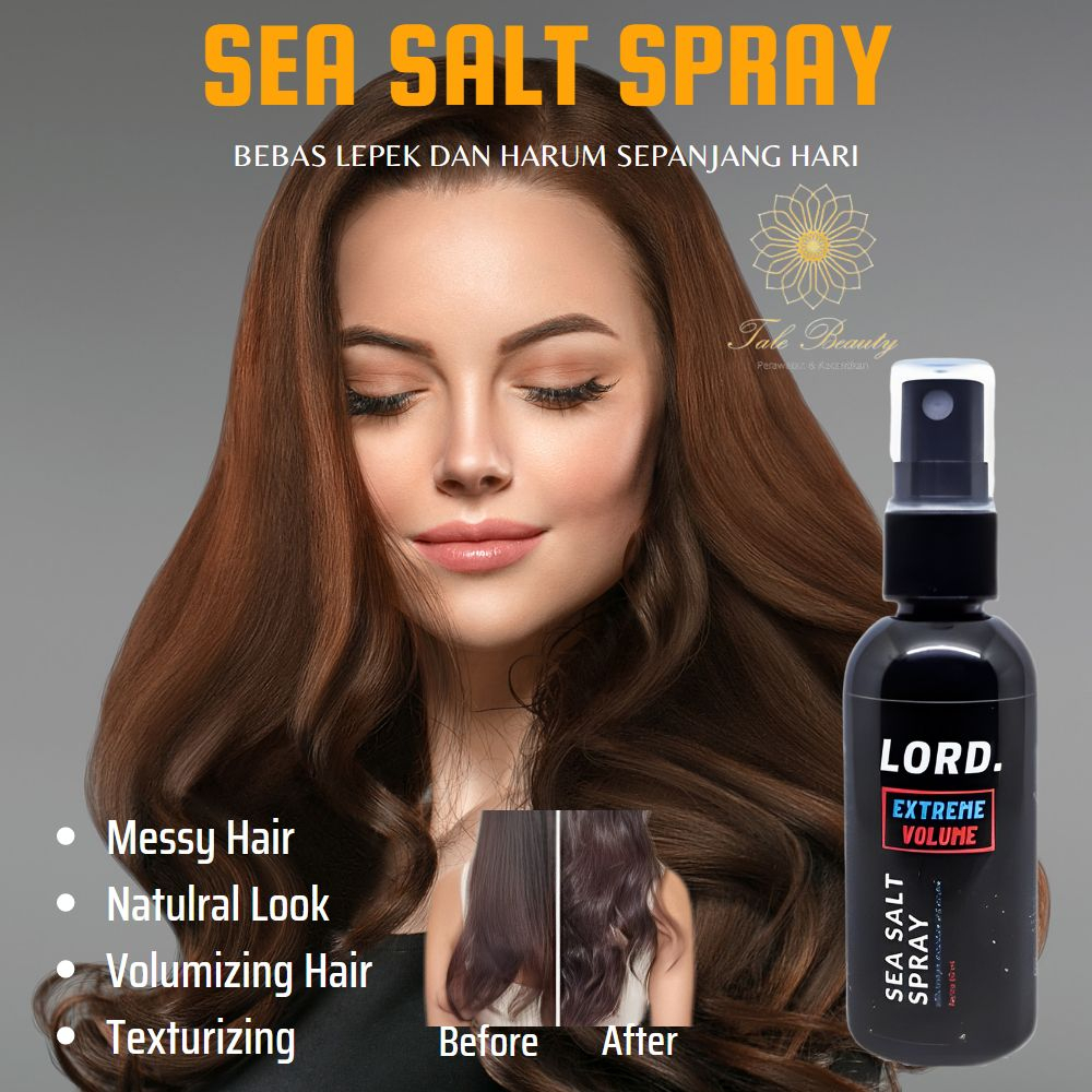 Hair Spray Parfume Rambut Texturizing Volume Rambut Bebas Lepek